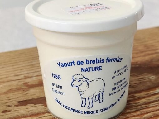 Yaourt fermier vache ou brebis